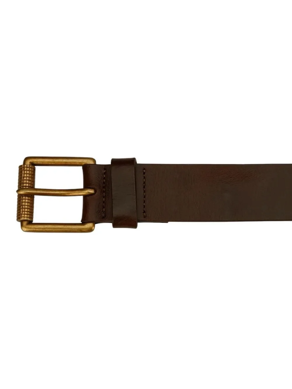 Finelaer Brown Genuine Leather Classic Men’s Belt Size 36”-38”